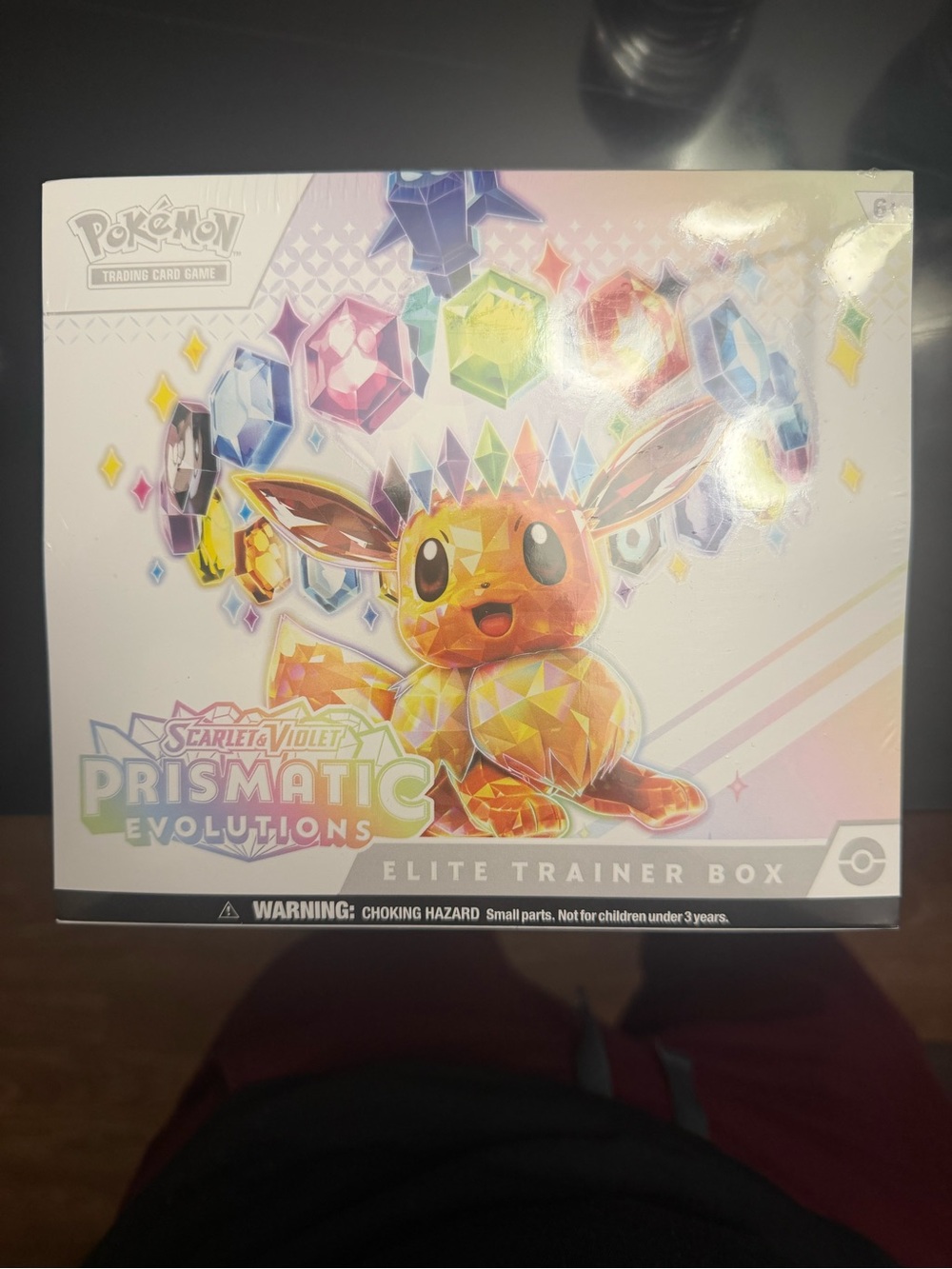 Pokemon Prismatic Evolutions Elite Trainer Box - Multicolor (White Background)